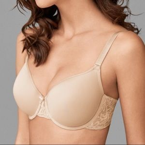 BNWT**Wacoal All Dressed Up T-shirt Bra 32DD-Sand